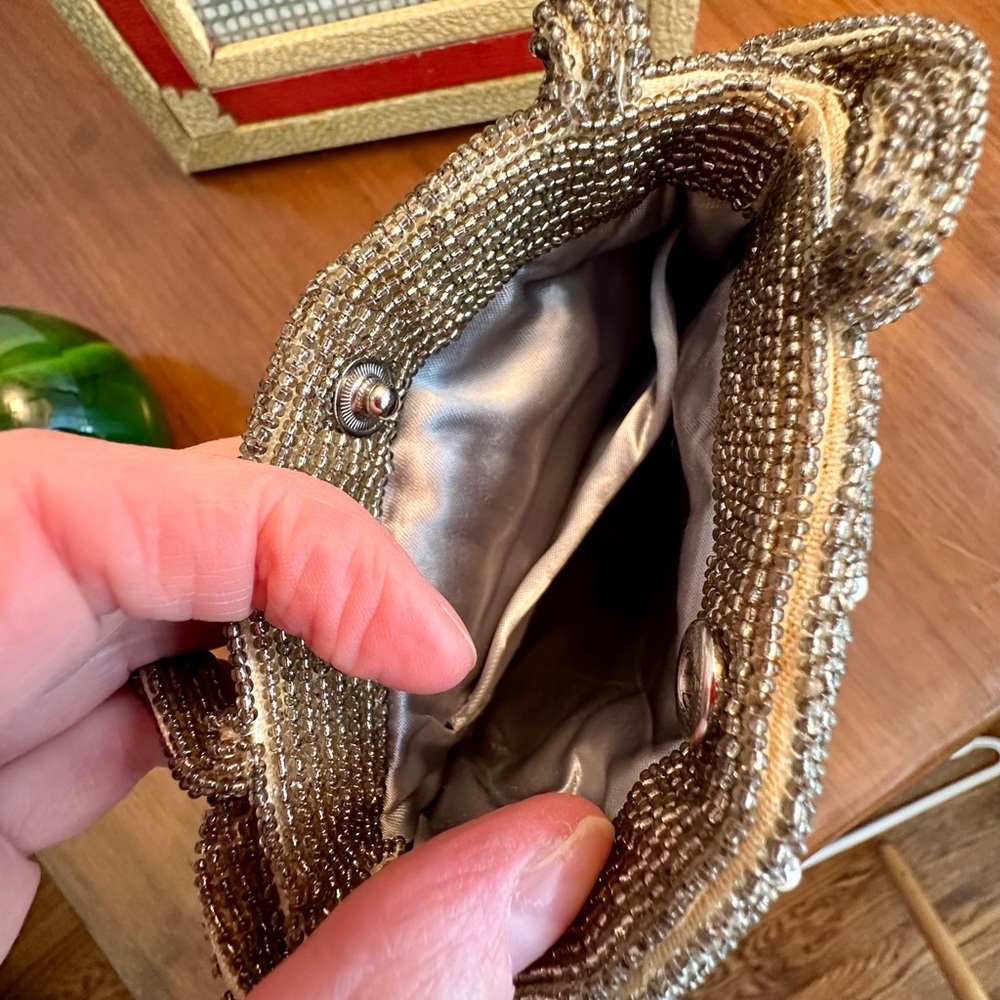 Hand beaded vintage bag - Picture 9 of 9